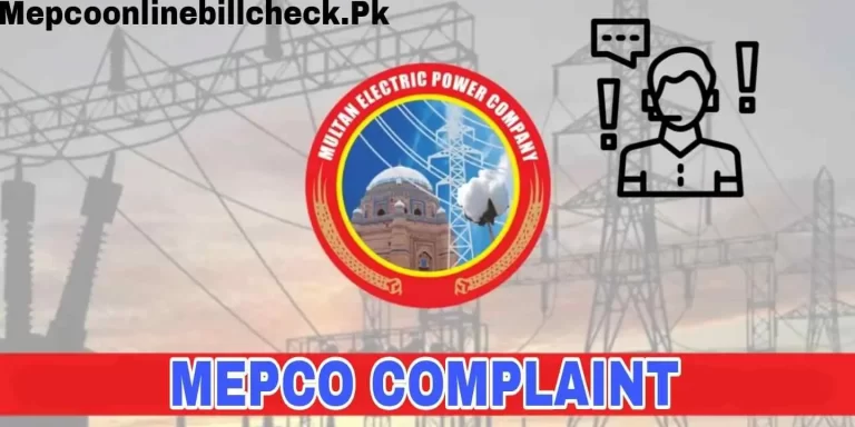 MEPCO Complaint Cell and Contact Numbers for 2024